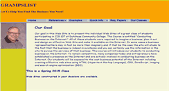 Desktop Screenshot of grampslist.biz